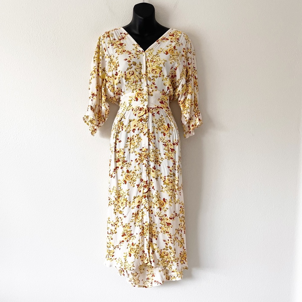 Faithfully The Brand Floral Midi Dress
